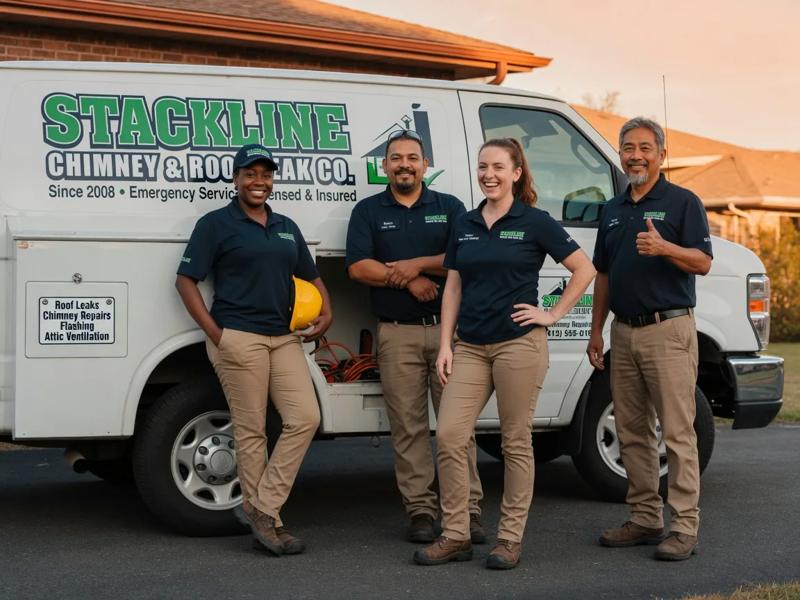 Chimney flashing repair company in Stockbridge, VT